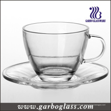 Glas Teetasse &amp; Untertasse Set (TZ-GB09D5108)